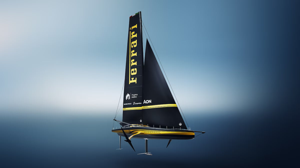 Ferrari Hypersail: quando il Cavallino Rampante impara a volare sull’oceano