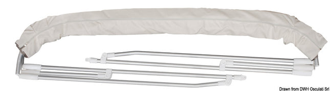 Tendalino 3 Archi Ø mm 22 cm 170/180 bianco