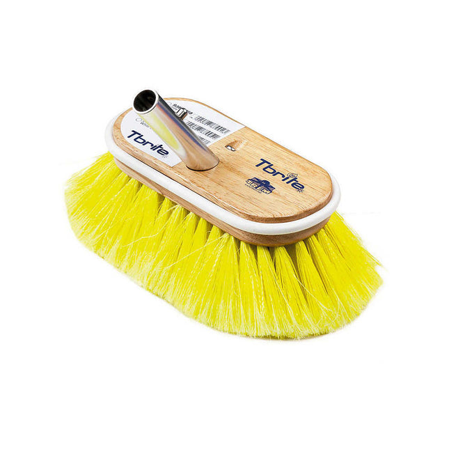 Spazzola gialla T brite 6" setola Morbida